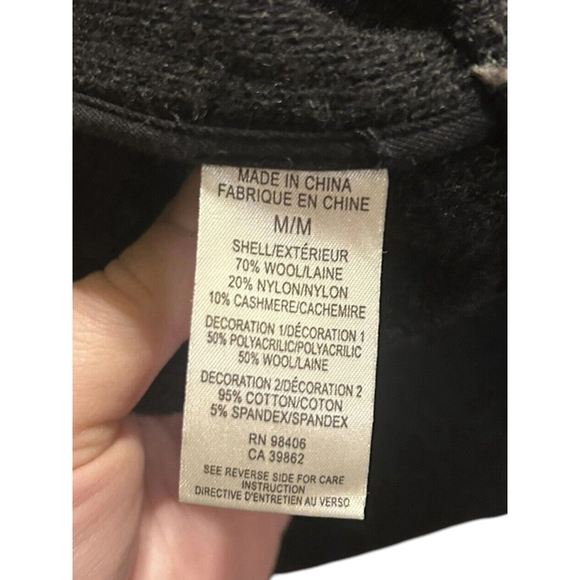 Theory Size Medium‎ Oversized Gray Cardigan Sweater Wool Cashmere - Picture 4 of 5